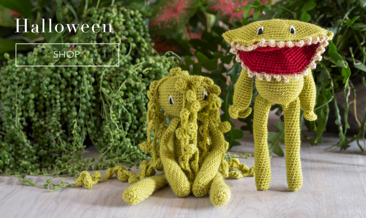 halloween spooky crochet patterns dolls monsters animals creepy celebrate decorate